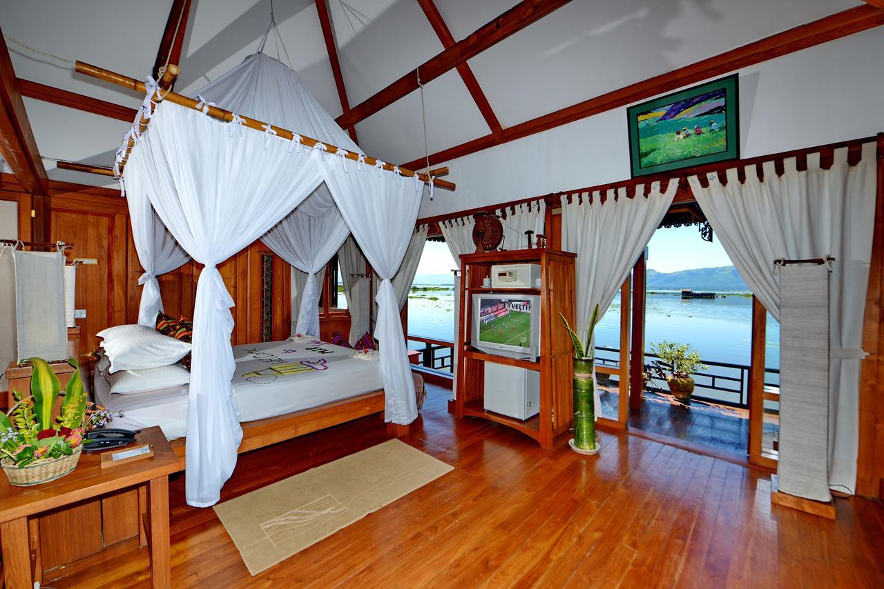 เมียนมา เทรเชอร์ รีสอร์ต Hotel Inle Lake ภายนอก รูปภาพ