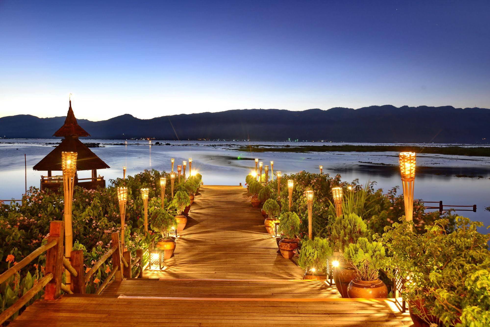 เมียนมา เทรเชอร์ รีสอร์ต Hotel Inle Lake ภายนอก รูปภาพ