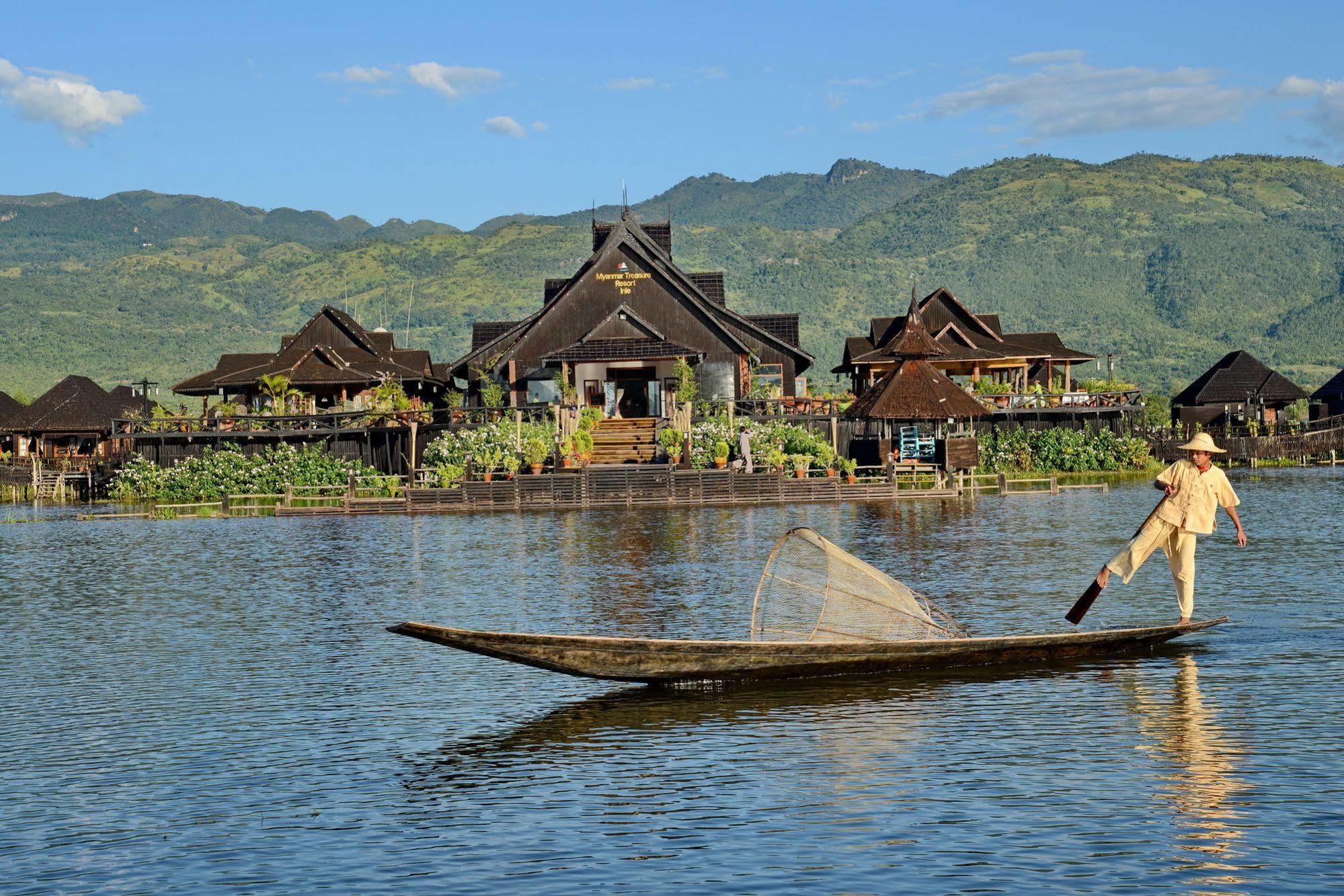 เมียนมา เทรเชอร์ รีสอร์ต Hotel Inle Lake ภายนอก รูปภาพ