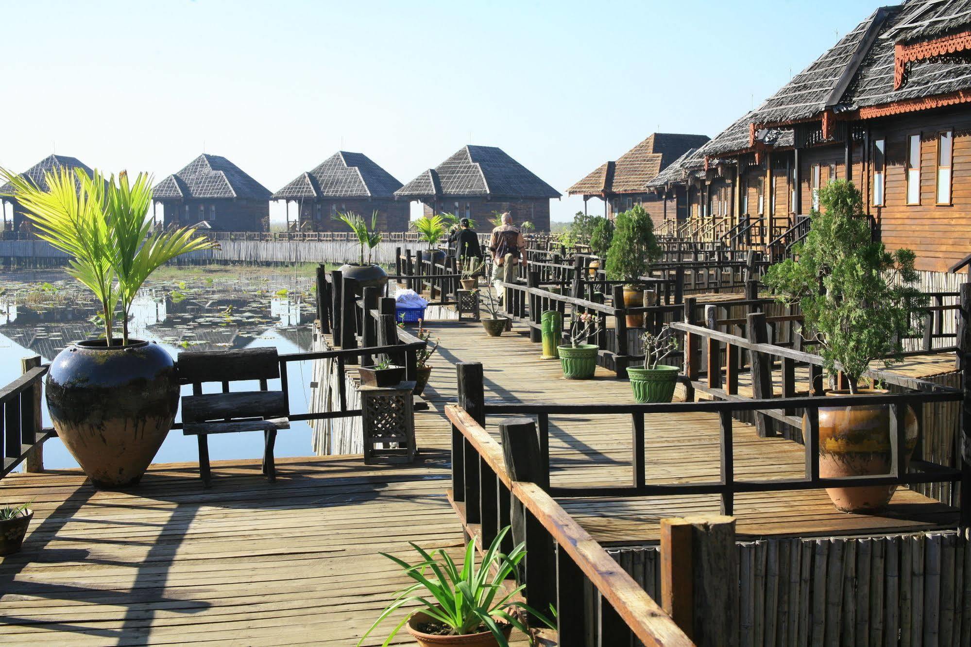 เมียนมา เทรเชอร์ รีสอร์ต Hotel Inle Lake ภายนอก รูปภาพ